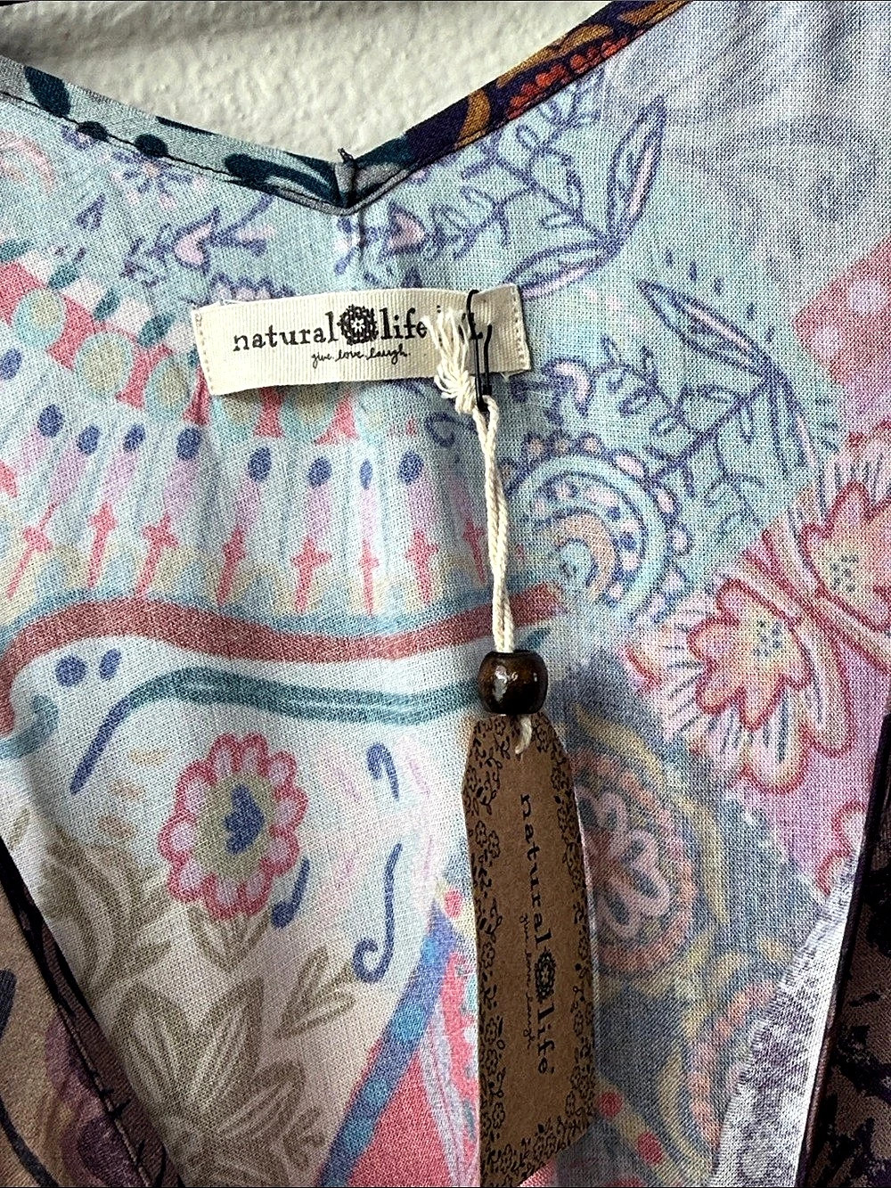 Natural Life Gracie Slip Maxi Dress in Multicolor XL NWT - Picture 5 of 8